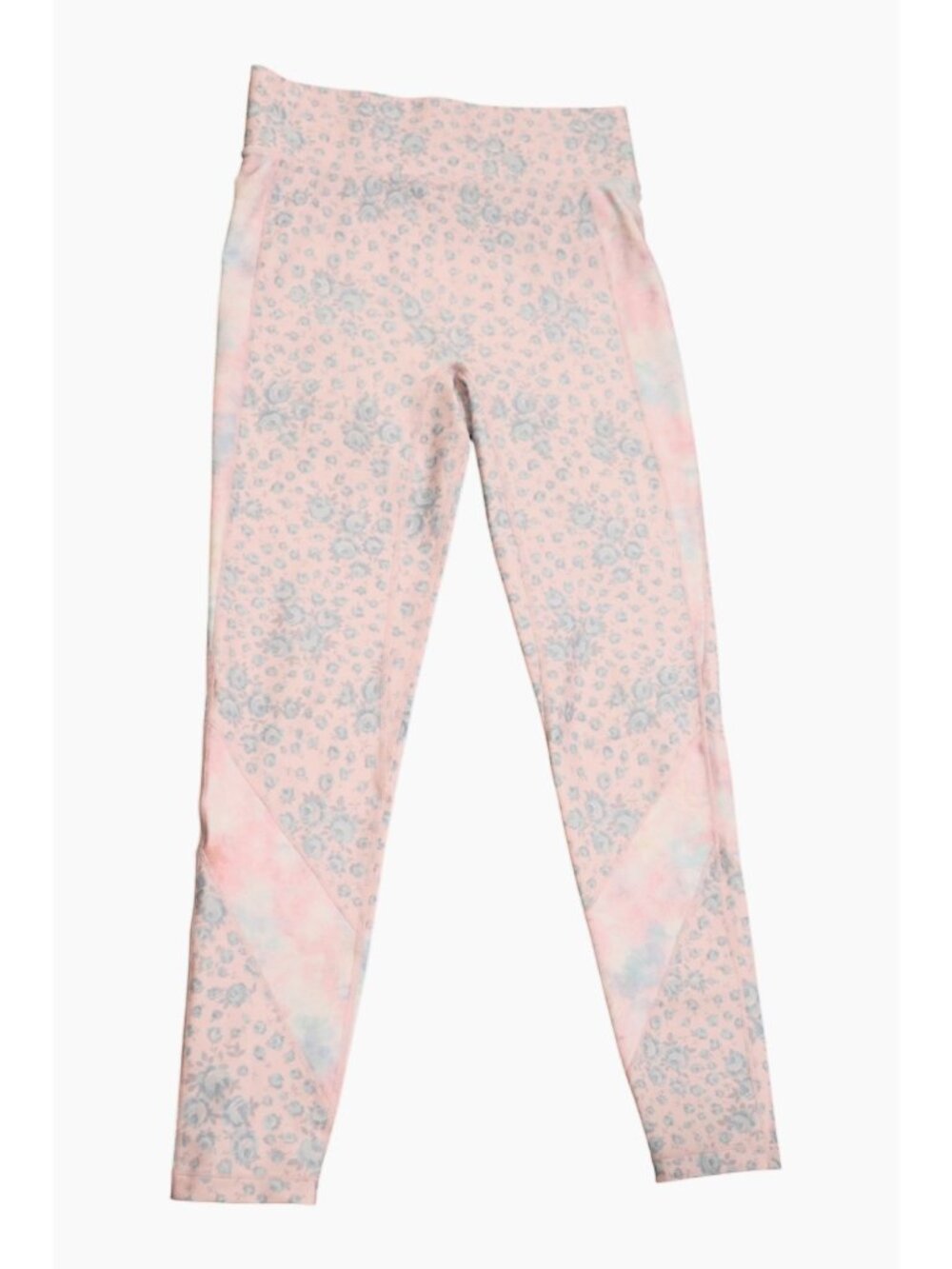 LoveShackFancy X Bandier Floral Print High-Waisted Leggings, Medium
